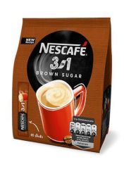 NESCAFE  Káva 3in1, hnědý cukr, instantní, 10x16,5 g, NESCAFÉ