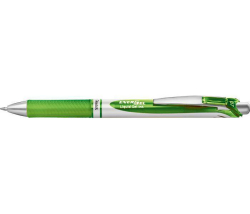 Pentel  Gelové pero EnerGel BL77, světle zelená, 0,35 mm, stiskací mechanismus, PENTEL BL77-KX