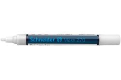 Permanentní lakový popisovač Maxx 270, bílá, 1-3mm, SCHNEIDER