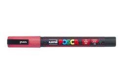 Akrylový popisovač Posca PC-3ML, lesklá červená, 0,9-1,3 mm, UNI 2UPC3MLP