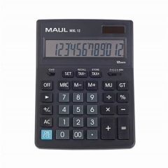 Maul  Kalkulačka MXL 12, černá, stolní, 12 číslic, MAUL 7267090