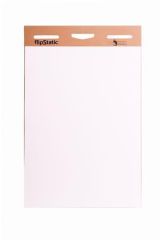 Poznámkový blok, bílá, elektrostatický, 49 x 69 mm, 25 listů, PANTA PLAST 0457-0003-00 ,balení 25 ks