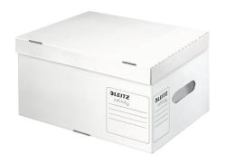Archivační kontejner Infinity, bílá, velikost A4, s víkem, LEITZ