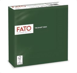 FATO  Ubrousky Smart Table, zelená, 1/4 skládání, 33x33 cm, FATO ,balení 50 ks