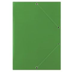 Desky s gumičkou Standard, zelené, karton, A4, DONAU