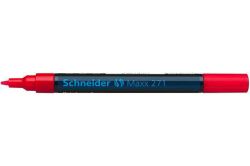 SCHNEIDER  Permanentní lakový popisovač Maxx 271, červená, 1-2mm, SCHNEIDER