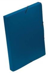 Desky s gumičkou Coolbox, modré, PP, 30 mm, A4, VIQUEL