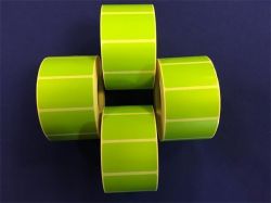 NO NAME  Label, thermo, 25×45 mm, 1000 label/roll, green