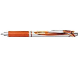 Pentel  Gelové pero EnerGel BL77, oranžová, 0,35 mm, stiskací mechanismus, PENTEL BL77-FX