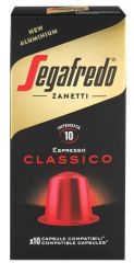 Kávové kapsle Classico, kompatibilní s Nespresso, 10 ks, SEGAFREDO 2601 ,balení 10 ks