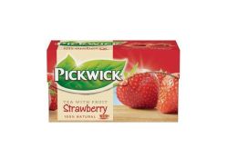 Pickwick  Čaj, černý, 20x1,5 g, PICKWICK, jahoda