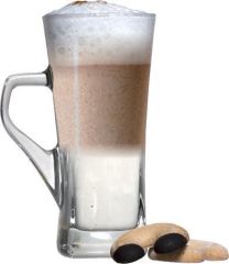 Sklenice na Caffé Latte, s ouškem, 25 cl, 6 ks ,balení 6 ks