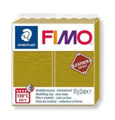 FIMO  FIMO® Leather Effect, olivová 57g