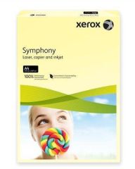 XEROX  Xerografický papír Symphony, světle žlutá, A4, 160g, XEROX ,balení 250 ks
