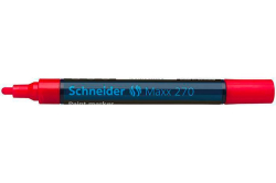 SCHNEIDER  Permanentní lakový popisovač Maxx 270, červená, 1-3mm, SCHNEIDER