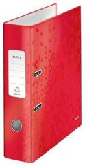 Leitz  Pákový pořadač 180 Wow, červená, 80 mm, A4, PP/karton, LEITZ 10050026