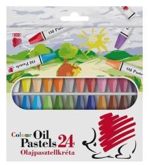 Olejové křídy Süni, 24 barev, ICO