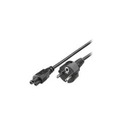 EQUIP  Síťový napájecí kabel, pro notebook, C5, 1,5m, černý, EQUIP 112150