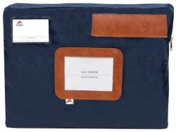 ALBA  Taška na dokumenty, 42x5x32 cm, ALBA, modrá