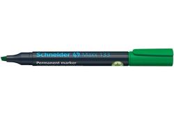 SCHNEIDER  Permanentní popisovač Maxx 133, zelená, 1-4mm, klínový hrot, SCHNEIDER