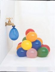 Gemar Ballons  Balónky na vodní bomby, mix barev ,balení 100 ks