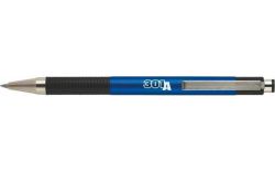 26342 Kuličkové pero F301A, modrá, 0,24 mm, stiskací mechanismus, modré tělo ZEBRA