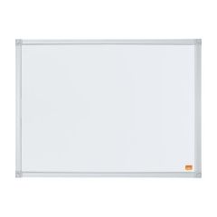 Magnetická tabule Essential, bílá, smaltovaná, 60 x 45 cm, hliníkový rám, NOBO 1915676