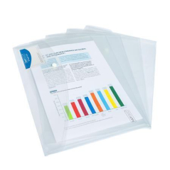 Spisové desky s drukem Eco, transparentní, A4+, PP, RAPESCO 1629