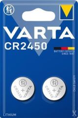 Knoflíková baterie Professional CR2450, 2 ks, VARTA 6450101402