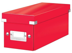 Leitz  Krabice na CD Click&Store, červená, LEITZ 60410026