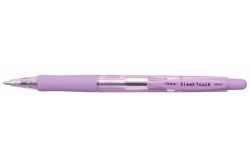 PENAC  Kuličkové pero SleekTouch, fialová, 0,7mm, stiskací mechanismus, PENAC