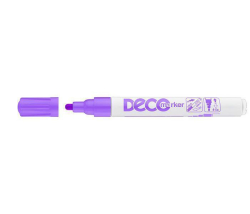 ICO  Lakový popisovač Decomaker, fialová, 2-4mm, ICO