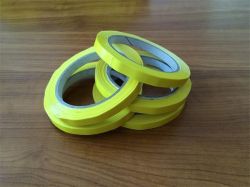 Páska na utěsnění sáčků, žlutá, 9 mm x 66 m, samolepicí ,balení 16 ks