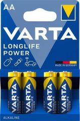 VARTA  Baterie, AA (tužková), 4 ks, VARTA High Energy