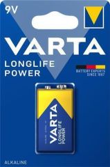 Baterie, 9V, 1 ks, VARTA High Energy