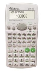Kalkulačka vědecká GVT-736, bílá, 283 funkcí, VICTORIA