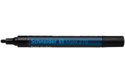 SCHNEIDER  Permanentní lakový popisovač Maxx 270, černá, 1-3mm, SCHNEIDER