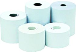 Pokladní páska, 75 x 60 x 17 mm (šíře x vnější průměr x vnitřní průměr), 2 kopie, 5 ks/balení, VICTO ,balení 5 ks