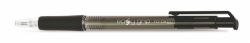 Kuličkové pero EasyGrip, černá, 0,4mm, stiskací mechanismus, FLEXOFFICE ,balení 12 ks