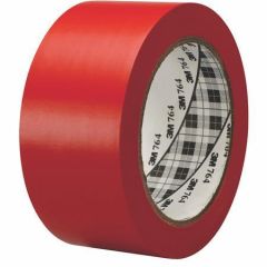 Označovací lepící páska, červená, 50 mm x 33 m, 3M