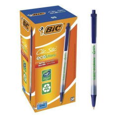 Kuličkové pero Clic Stic ecolutions, 0,32 mm, zatahovací, BIC 8806891