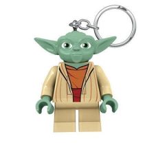 Klíčenka s LED osvětlením Star Wars Yoda, LEGO LGL-KE11H