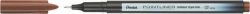 Pentel  Liner Pointliner, ořechově hnědá, 0,4 mm, PENTEL S40-E