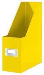 Stojan na časopisy Click&Store, žlutá, lesklý, 95 mm, PP/karton, LEITZ