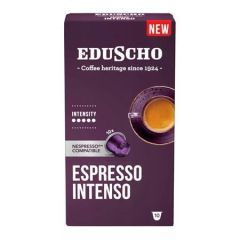 EDUSCHO  Kávové kapsle Espresso Intenso, kompatibilní s Nespresso, 10 ks, EDUSCHO 537127 ,balení 10 ks