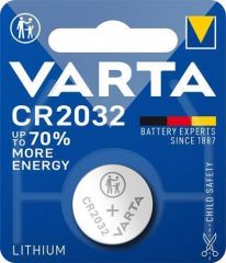VARTA  Baterie knoflíková, CR2032, 1 ks v balení, VARTA
