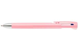 ZEBRA  Multifunkční kuličkové pero Blen 2+1, dvě barvy 0,24 mm + mikrotužka 0,5 mm, kovově růžové tělo pe