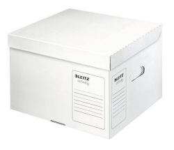 Leitz  Speciální archivační kontejner s víkem Leitz Infinity velikosti M, Bílá