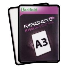 Tarifold  Prezentační kapsa Magneto Solo, černá, magnetická, A3, DJOIS ,balení 2 ks