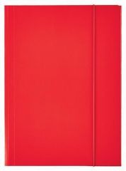 Desky s gumičkou Economy, 15 mm, karton, A4, červená, ESSELTE